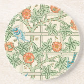Dessous De Verre En Grès William Morris Trellis Victorian Wallpaper (Devant)