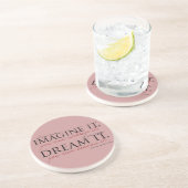 Dessous De Verre En Grès William Ward imaginent la citation (Côté)