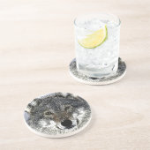 Dessous De Verre En Grès Wolf Eyes (Côté)