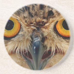 Dessous De Verre En Grès Yeux de hiboux