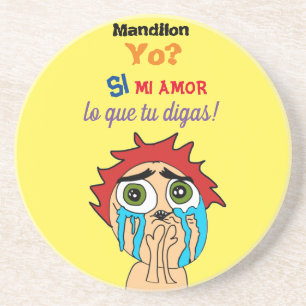 Dessous De Verre En Grès yo mandilon ?