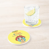 Dessous De Verre En Grès yo mandilon ? (Côté)