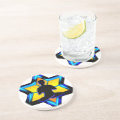 Dessous De Verre En Grès Yoga juif (Côté)