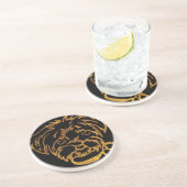 Dessous De Verre En Grès Yorkie Poo (Côté)