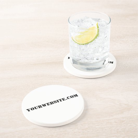 Dessous De Verre En Grès YourWebSite.com (Côté)