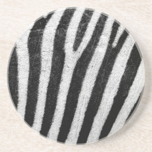 Dessous De Verre En Grès zebra Stripes