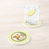 Dessous De Verre En Grès Zen Capybara Yin Yang (Côté)