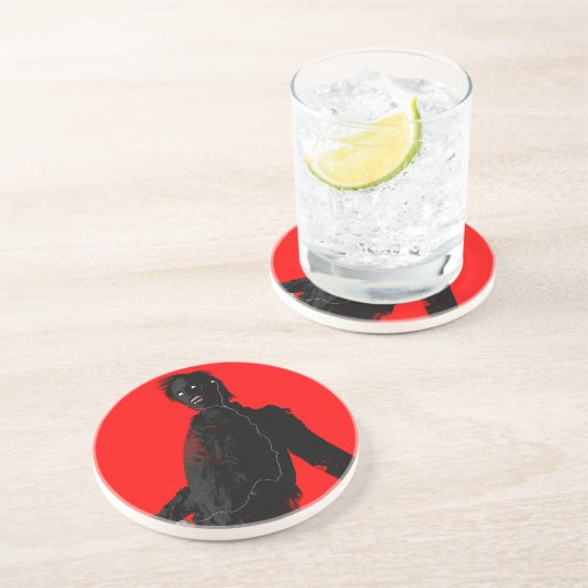 Dessous De Verre En Grès Zombie ! ! Dessous-de-verres (Côté)