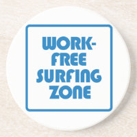 Zone de surf sans travail