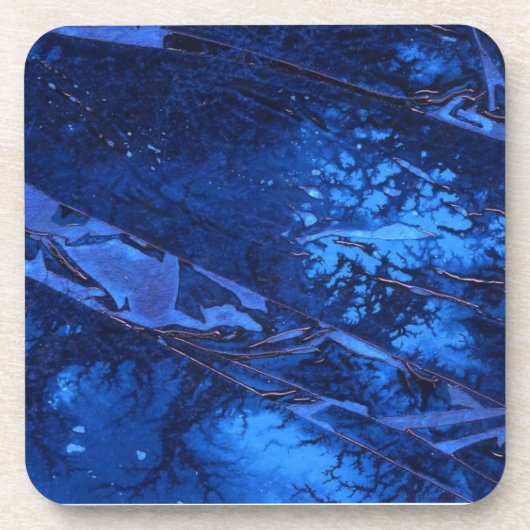 Dessous de verre en liège d'art Abstrait (Devant)