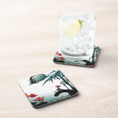 Dessous de verre en liège d'été (Côté Droit)