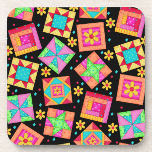 Dessous de verre en liège noir