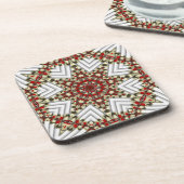 Dessous de verre en liège patchwork de Noël Campag (Côté gauche)