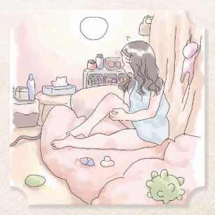 DESSOUS-DE-VERRE EN PAPIER