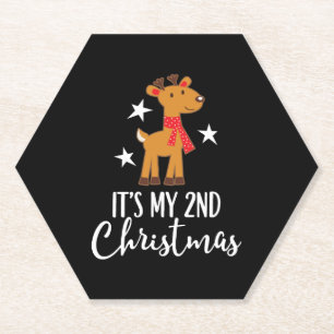 Dessous-de-verre En Papier 2e Renard de Noël