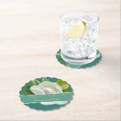 Dessous-de-verre En Papier 48e anniversaire du Mariage (En situation)