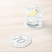 Dessous-de-verre En Papier 70e anniversaire commémoratif (En situation)