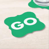 Dessous-de-verre En Papier Accéder à la signature (Incliné)