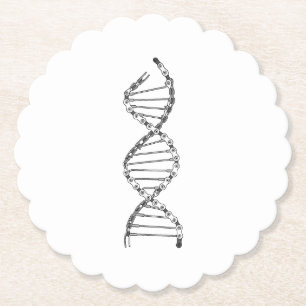 Dessous-de-verre En Papier ADN amusant Cyclisme Chaîne de vélo Montagne Vélo 