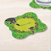 Dessous-de-verre En Papier Affirmation inspirante, affirmation positive, (Incliné)