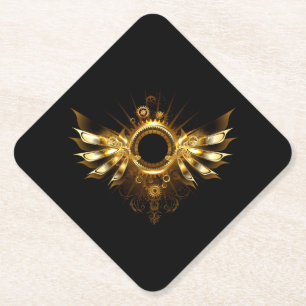 Dessous-de-verre En Papier Ailes de Steampunk