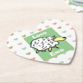 Dessous-de-verre En Papier Aimez-vous Jouet (Incliné)