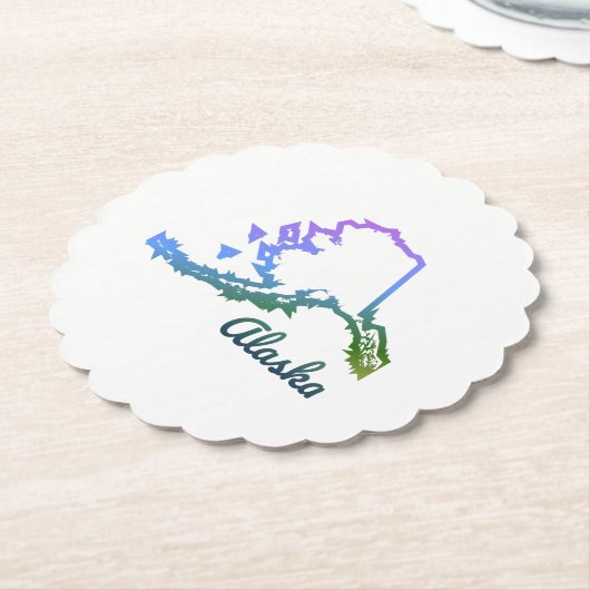 Dessous-de-verre En Papier Alaska (Incliné)