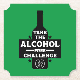 Dessous-de-verre En Papier Alcool Gratuit Et Sobre