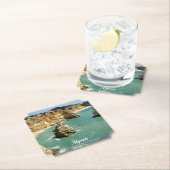 Dessous-de-verre En Papier Algarve vacances plage au Portugal (En situation)