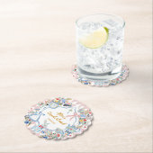 Dessous-de-verre En Papier Alice dans l'Onederland Anniversaire lunaire (En situation)