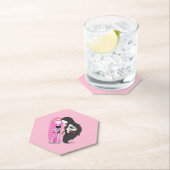 Dessous-de-verre En Papier Amis (En situation)