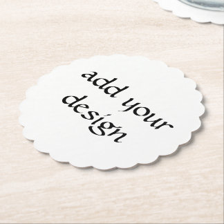 Dessous-de-verre En Papier Anniversaire de Rose rose