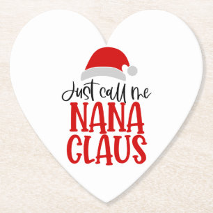 Dessous-de-verre En Papier Appelle-Moi Nana Claus-56768