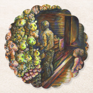 Dessous-de-verre En Papier Au nord du cirque