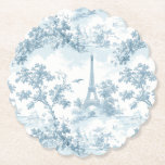 Dessous-de-verre En Papier Baby shower vintage parisien Toile de Jouy<br><div class="desc">Toile de Jouy Baby shower vintage parisien Dessous de verre papier Articles correspondants disponibles.</div>