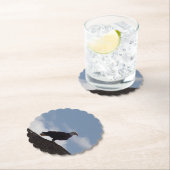 Dessous-de-verre En Papier Bald Eagle Paper Coasters (En situation)