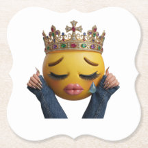 Ballon de fête Emoji en larmes Sassy - Naissance D