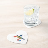 Dessous-de-verre En Papier baseball player (En situation)