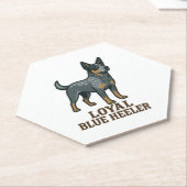 Dessous-de-verre En Papier Basenji (Incliné)