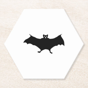 Dessous-de-verre En Papier Bat Halloween