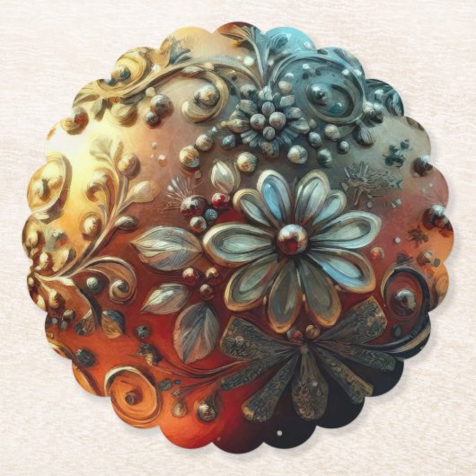 Dessous-de-verre En Papier Bauble (Devant)