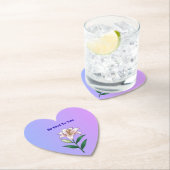 Dessous-de-verre En Papier Be Kind To You Lily Self-Care (En situation)