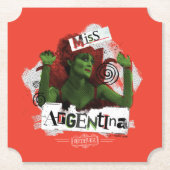 Dessous-de-verre En Papier Beetlejus | Miss Argentine (Devant)