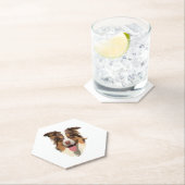 Dessous-de-verre En Papier Berger australien 1 (En situation)