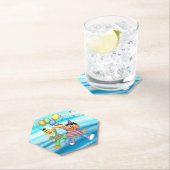 Dessous-de-verre En Papier Bert et Ernie Balloons d'anniversaire (En situation)