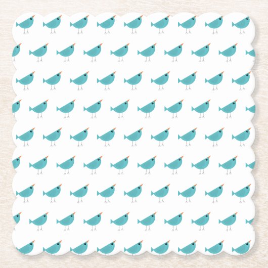 Dessous-de-verre En Papier Birdy (Devant)