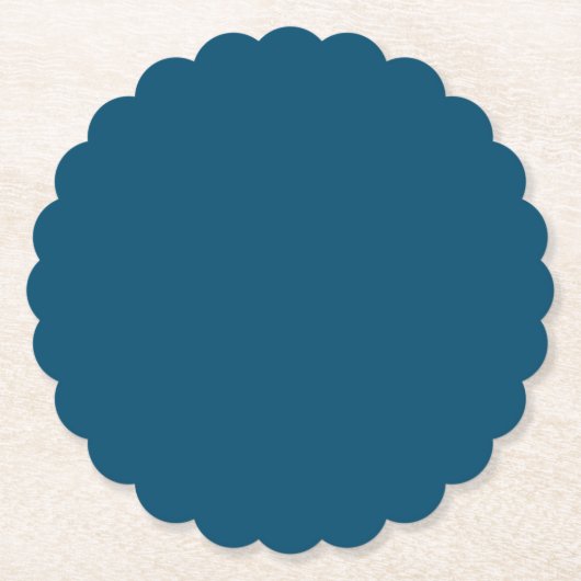 Dessous-de-verre En Papier Bleu Crâne, Bleu Poussant, Jade Foncé, (Devant)