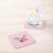 Dessous-de-verre En Papier Bloom (En situation)