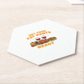 Dessous-de-verre En Papier Bon thanksgiving Obtenez votre graisse Pantalon pr (Incliné)