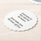 Dessous-de-verre En Papier Bonne maman Great Moms (Incliné)